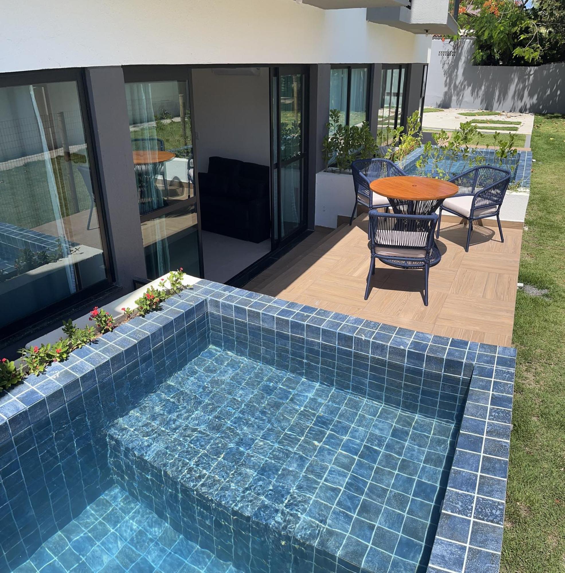 Flat Beira Mar Maracaipe- Porto De Galinhas Apartamento Exterior foto